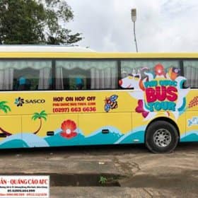 Dán Decal trên xe ô tô tại Phú Quốc