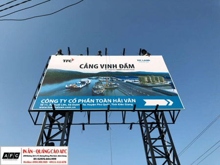 Thi công Pano quảng cáo tại Phú Quốc