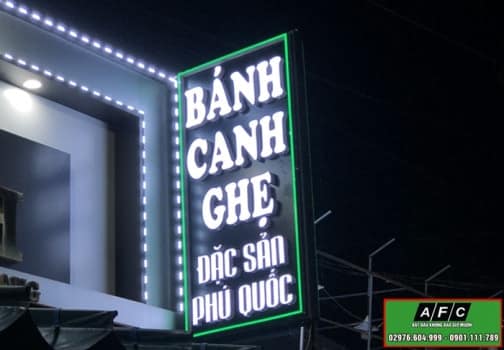 Thiết kế thi công bảng hiệu hộp đèn 2023
