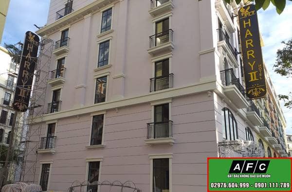 Thi công Bảng hiệu Khách sạn HARRY Phú Quốc
