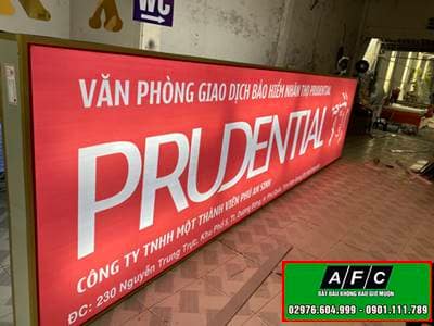 Biển quảng cáo hộp đèn Hiflex