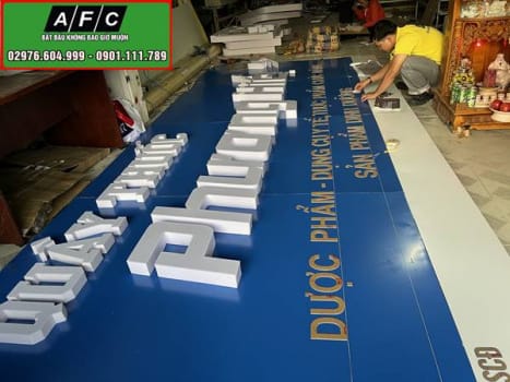 Thi công bảng hiệu Alu giá rẻ chuyên nghiệp tại Phú Quốc