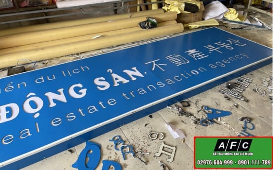 Thi công biển quảng cáo Bất Động Sản tại Phú Quốc