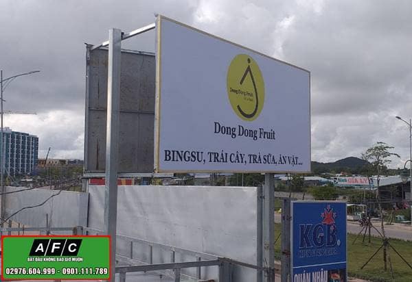 Làm biển bạt hiflex đẹp giá rẻ nhất tại Phú Quốc