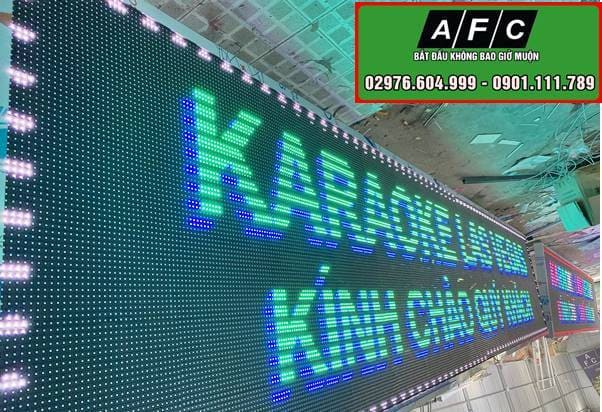 Thi công màn hình Led P10 ngoài trời tại Phú Quốc